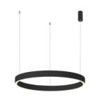 Pakabinamas šviestuvas Brasco Down LED 60W 3000, 4000K Juoda (PND-56215-080RPP-BK-3KS4K-TRDIMM)