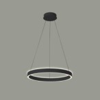 Pakabinamas šviestuvas Brasco Up Down LED 60W 3000, 4000K Juoda (PND-56215D-060RPC-BK-3KS4K-TRDIMM)