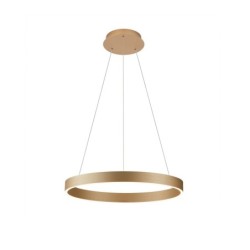 Pakabinamas šviestuvas Brasco Up Down LED 60W 3000, 4000K Aukso (PND-56215D-060RPC-GD-3KS4K-TRDIMM)