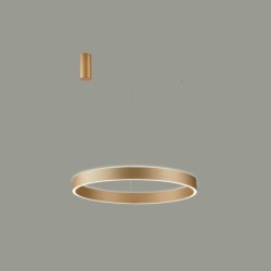 Pakabinamas šviestuvas Brasco Up Down LED 60W 3000, 4000K Aukso (PND-56215D-060RPP-GD-3KS4K-TRDIMM)