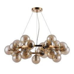 Pakabinamas šviestuvas Cabella 25xG9 Aukso (PND-5252-25-GD-CGN)