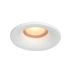 Įmontuojamas lubinis šviestuvas Barto 1xGU10 Smėlio Balta (DL-60327-IP44-WH)