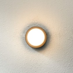 Sieninis lauko šviestuvas Rosta LED 12W 3000K Juoda Smėlio Šlifuota (OWL-3062-3K)