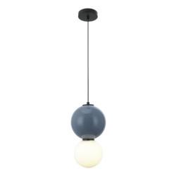 Pakabinamas šviestuvas Pieve LED 6W 3000K Mėlyna Balta Matinė (PND-95221-1M-BLU)