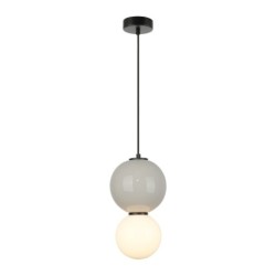 Pakabinamas šviestuvas Pieve LED 6W 3000K Pilka Balta Matinė (PND-95221-1M-GR)