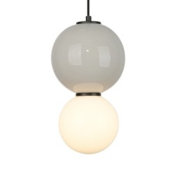 Pakabinamas šviestuvas Pieve LED 6W 3000K Pilka Balta Matinė (PND-95221-1M-GR)