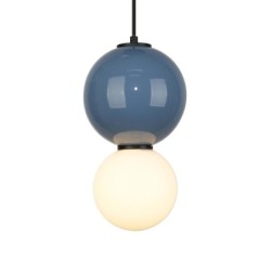 Pakabinamas šviestuvas Pieve LED 5W 3000K Mėlyna Balta Matinė (PND-95221-1S-BLU)