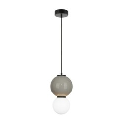 Pakabinamas šviestuvas Pieve LED 5W 3000K Pilka Balta Matinė (PND-95221-1S-GR)