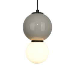 Pakabinamas šviestuvas Pieve LED 5W 3000K Pilka Balta Matinė (PND-95221-1S-GR)