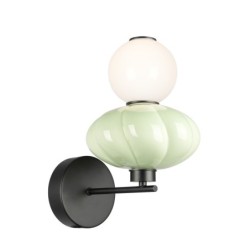 Sieninis šviestuvas Tordi LED 8W 3000K Žalia Balta Matinė (WL-94721-1A-GRN)