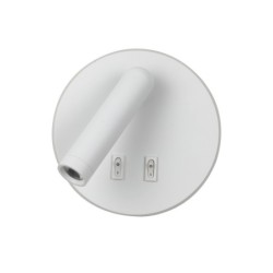 Sieninis šviestuvas Furla LED 8W 3000K Balta (WL-53742-1-WH)