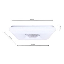 Lubinis šviestuvas YAX 24W LED reguliuojamas + pultelis