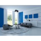 Lubinis šviestuvas EVALO EL-4O B-SR 4xGU10 230V IP20 Aliuminio lydinys Juoda