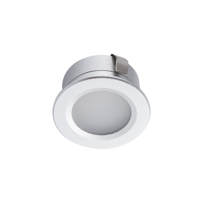 Įmontuojamas šviestuvas IMBER LED CW 1W 12V DC 6500K 40lm IP65 Aliuminio lydinys Plastikas