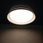Lubinis šviestuvas NIFU LED17, NW W/W LED SMD 17, 230V 4000K 80Ra IP20 (Neutrali balta) Plastikas Metalas Balta
