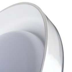 Lubinis šviestuvas NIFU LED17, NW W/W LED SMD 17, 230V 4000K 80Ra IP20 (Neutrali balta) Plastikas Metalas Balta