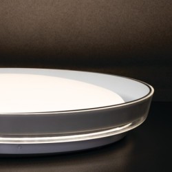 Lubinis šviestuvas NIFU LED17, NW W/W LED SMD 17, 230V 4000K 80Ra IP20 (Neutrali balta) Plastikas Metalas Balta