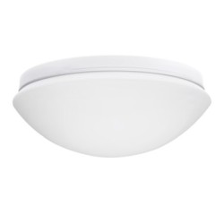 Lubinis šviestuvas PIRES DL-600 NS GLS-CFL E27 230V IP44 Stiklas Plastikas Balta