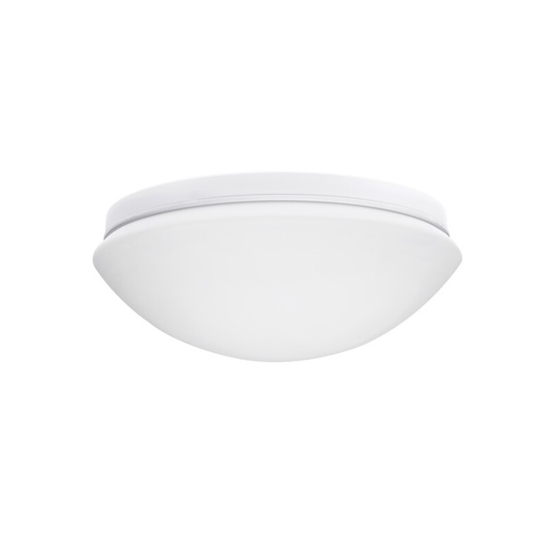 Lubinis šviestuvas PIRES DL-600 NS GLS-CFL E27 230V IP44 Stiklas Plastikas Balta