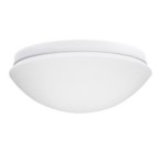 Lubinis šviestuvas PIRES DL-600 NS GLS-CFL E27 230V IP44 Stiklas Plastikas Balta