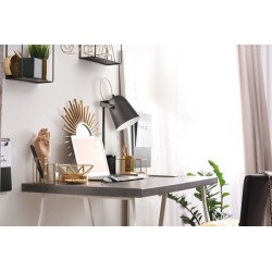 Stalinis šviestuvas RAIBO E27 B 230V II Metalas Juoda