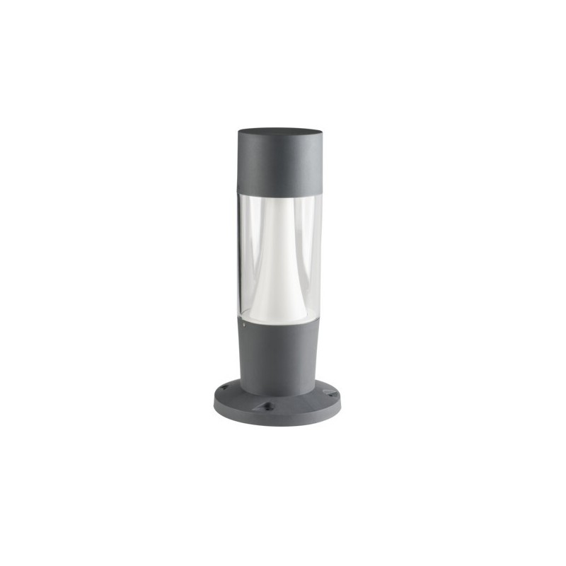 Pastatomas lauko šviestuvas INVO TR 47-O-GR GU10 3x3,5W 230V Plastikas Grafito