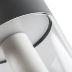 Pastatomas lauko šviestuvas INVO TR 47-O-GR GU10 3x3,5W 230V Plastikas Grafito