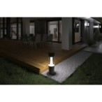 Pastatomas lauko šviestuvas INVO TR 47-O-GR GU10 3x3,5W 230V Plastikas Grafito
