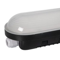 LED linijinis šviestuvas MAH MAX 38W12NW RYF B 230V 4000K 6080lm IP65 (Neutrali balta) PC Juoda