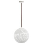 BENE Pakabinamas šviestuvas 25 Sphere 1xE27 Ažūro Balta