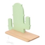 CACTUS 1 Sieninis šviestuvas 4W LED 4000K IQ KIDS su laidu. su kištuku + jungikliu Žalia FSC MIX 70%