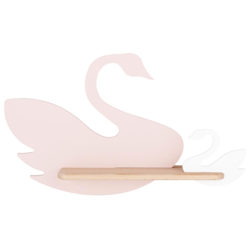SWAN Sieninis šviestuvas 5W LED IQ KIDS pink+Balta