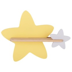 STAR Sieninis šviestuvas 5W LED IQ KIDS Aukso+Pilkas