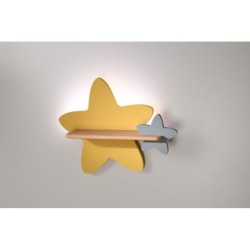 STAR Sieninis šviestuvas 5W LED IQ KIDS Aukso+Pilkas