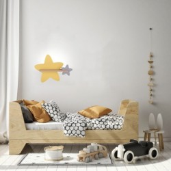 STAR Sieninis šviestuvas 5W LED IQ KIDS Aukso+Pilkas