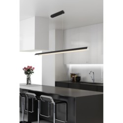 KALAMOS Pakabinamas šviestuvas 123X12 LED Juoda 4000K