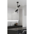 TUBE Pakabinamas šviestuvas 2X5W LED Juoda 4000K