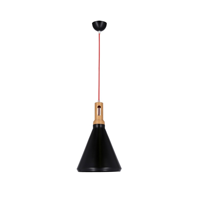 ROBINSON Pakabinamas šviestuvas 26 1xE27 Juoda -Juoda
