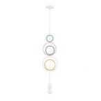 HOOPS 5 Pakabinamas šviestuvas 1xE27 IQ KIDS MIX colour