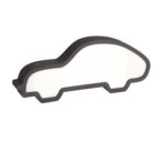 CAR Stalinis šviestuvas 11W LED 4000K IQ KIDS Juoda