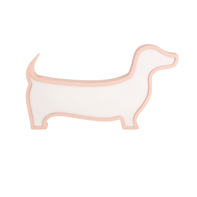 DOG Stalinis šviestuvas 12W LED 4000K IQ KIDS RožinėKD