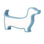 DOG Stalinis šviestuvas 12W LED 4000K IQ KIDS Mėlyna KD