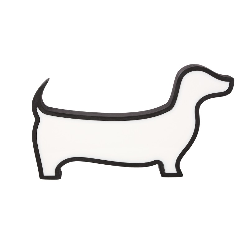 DOG Stalinis šviestuvas 12W LED 4000K IQ KIDS Juoda KD