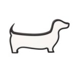 DOG Stalinis šviestuvas 12W LED 4000K IQ KIDS Juoda KD