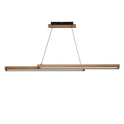SENTO Pakabinamas šviestuvas 19W LED 4000K Juoda Medžio