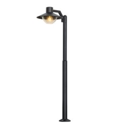 Pastatomas lauko šviestuvasCosmos 36.5x105cm Juoda 1xE27 IP44