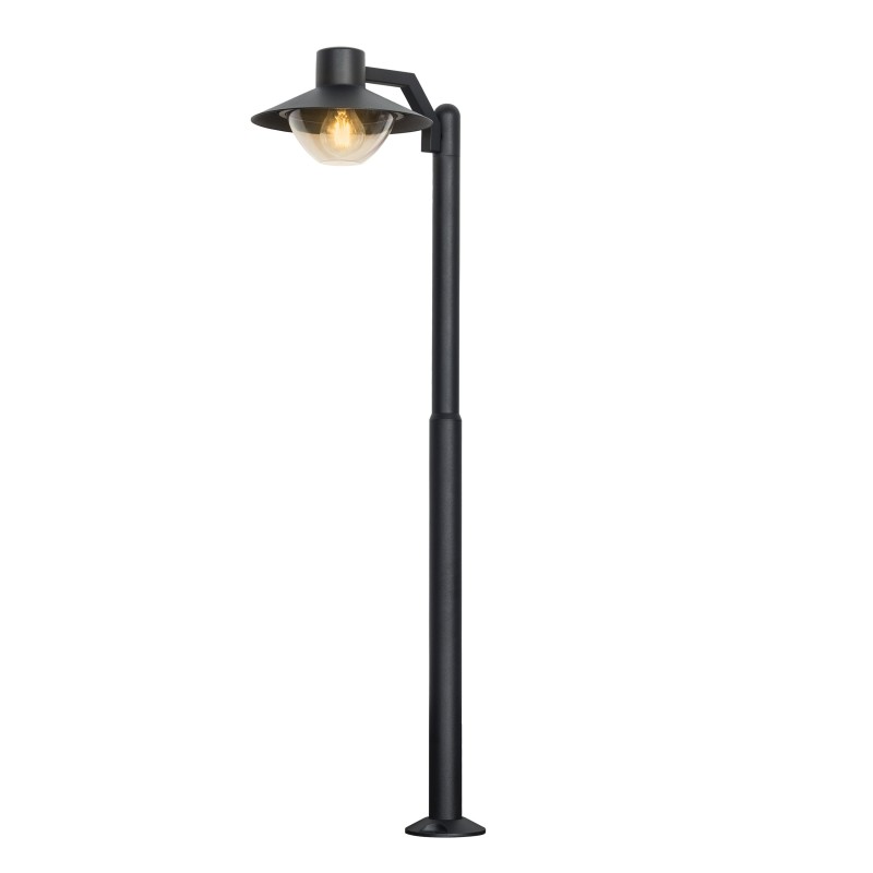 Pastatomas lauko šviestuvasCosmos 36.5x105cm Juoda 1xE27 IP44