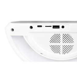 Stalinis šviestuvas G LED RGB 5W QI Su integruotu garsiakalbiu 235mm