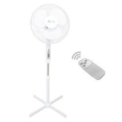 Pastatomas ventiliatorius EKO-LIGHT su pulteliu 16''BALTA