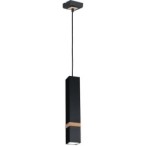 Pakabinamas šviestuvas VIDAR BLACK 1xGU10